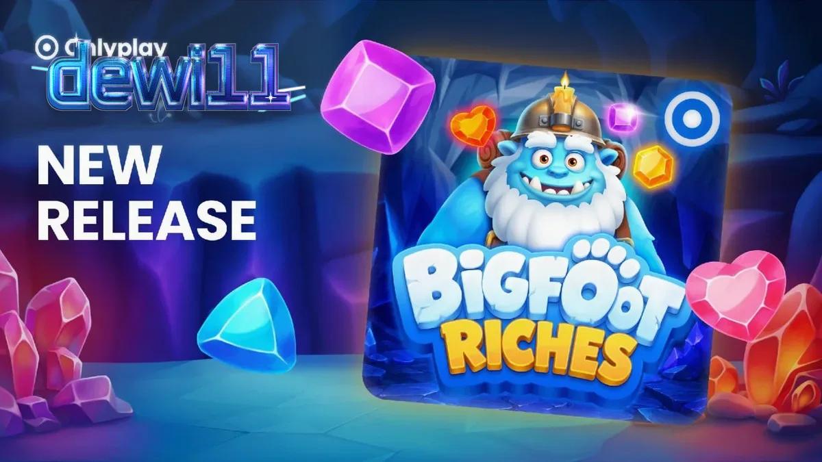 Pemandangan musim dingin dalam slot Bigfoot Riches
